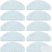 QASULER Rag Mop Cloths Pads, for Ecovacs, for Deebot OZMO T8 AIVI T8 Max T9 Max N8 N8 Pro Robot Vacuum Cleaner Mop Cloth Accessories Parts Robot Vacuum Mop Pad(for T9-10pcs-01)