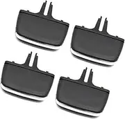 MKVAXR Dashboard Air Vent Car Front Rear AC Vent Grille Outlet Slider Knob Tab Clip, for Volvo, XC90 2016-2024 32219347 Car Air Vent Clip(Black Rear Right)