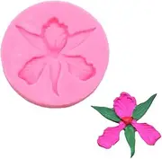 Reland Sun Orchid Flower Floral Silicone Mold Cymbidium for DIY Cake Fondant Baking Biscuit Mold