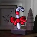 Place & Time Candy Cane Infinity Mirror LED Light - NEW