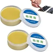 2pcs Solder Flux Paste, Rosin Flux for Soldering, Portable No-Clean Solder Paste for Circuit Board Welding, for Electronics, PCB Repairs, Phone Fixing