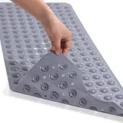 Bathroom Mat Non Slip Bath Mat for Tub Machine Washable with Rubber Anti Slip