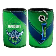 Canberra Raiders NRL Can Cooler And Bottle Opener Stubby Holder