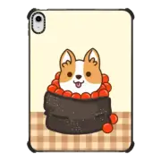 iPad 10.9-inch (10th gen) iPad Impact Case Corgi Ebiko Gunkan Sushi