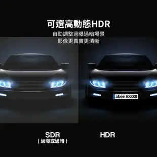 R7a 快譯通 R120 WiFi 前後 2K+HDR 電子後視鏡 行車記錄器 科技執法 Sony星光級感光元件