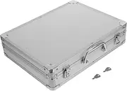 Multifunctional Aluminium Alloy Toolbox Capacity Handheld Storage Case for Tools Gadgets and Accessories Durable Easy to Clean with Pearl Protection and Reinforced Handle