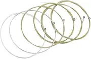 VINTORKY 6pcs Acoustic Guitar Strings for Folk Guitar Durable Replacement with Powerful Sound