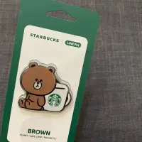 在飛比找蝦皮購物優惠-星巴克 STARBUCKS LINE 手機支架 熊大 BRO