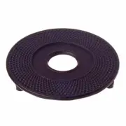 TEAOLOGY CAST IRON TRIVET 13.5CM DIA. - FINE HOBNAIL - BLACK