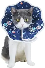 Soft Dog Cone - Pet Protective Neck Collar,Anti-Bite Cat Protector Cover for Medium Large Animals Puppies Kittens
