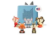 Toniebox Audio Player Starter Set with Counting Songs, Bedtime Songs, Sing-Along Songs, Travel Songs, and Playtime Puppy - Listen, Learn, and Play with One Huggable Little Box - Light Blue