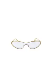 butterfly frame sunglasses One size White