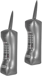 CTIRCHIU Mobile Toys Inflatable Phone Props 80s 90s Vintage Decor Communication Skills Development Toy
