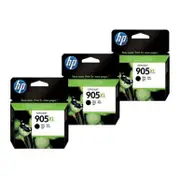 HP 905XL Ink Cartridge Value Pack - Includes: [3 x Black]