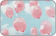 Blush Balloons Floating in Light Blue Sky Summer Cooling pet mat Self Cooling Outdoor cat Bed for Kittens Indoor Cats Safe Manta Fria para Perros M