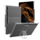 For Samsung Galaxy Tab S9 S8 S7 S7 FE Tab A8 A7 Lite Clear Case with Kickstand