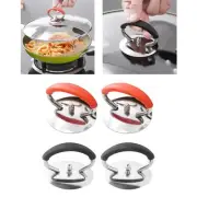 2Pcs Universal Pot Lid Cover, Handgrip Knob Holding Handle Knob for Frying Pan