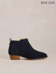 White Stuff Blue Willow Suede Ankle Boots (AK3321) | $173