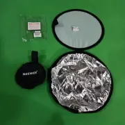 NEEWER 12 Inch Light Reflector Light Diffuser 5 in 1 Collapsible Multi Disc