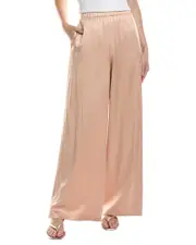 Lafayette 148 New York Pull On Franklin Silk Wide Leg Pant