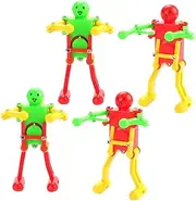 ifundom 4pcs Robot Toys Wind up Dancing Robots for Boys and Girls No Battery Needed Boys and Girls Random Color