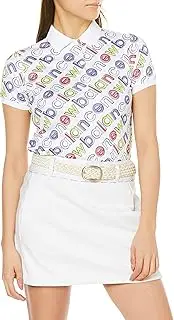 [New Balance] 012-2160505 Women's Short Sleeve Polo Shirt, Absorbent, Quick Drying, Stretchable, Golf