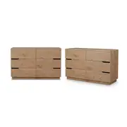 Zack Six Drawer - Natural Bundle
