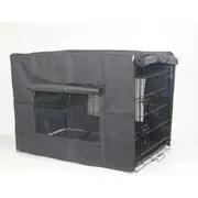 YES4PETS 42' Portable Foldable Dog Cat Rabbit Collapsible Crate Pet Cage with Cover