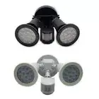 LV Luce 24W Twin Security Garage Spot Flood Light Outdoor Sensor