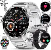 Military Smartwatch for Men,1.43'' AMOLED Always-on Display, 5ATM Waterproof...