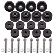 [MaXpeedingrods] Body Mount Rubber Cushion Bolts Kit For Holden HQ HJ HX HZ Sedan Wagon Coupe