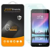 3X Supershieldz for LG K4 (2017) Tempered Glass Screen Protector Saver