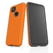For Google Pixel 4a Case Armour Protective Cover Orange