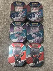 Pokémon - Sylveon Espeon Umbreon - V Heroes Tin (6x) -New/Sealed -Evolving Skies