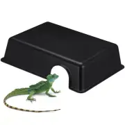 Reptile Tank Ornament Reptile Hide Hermit Crab Cave Reptile Shelter Plaything