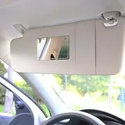 Universal Car Interior Cosmetic Mirror,Portable Auto Vanity Mirror For Sun Visor And Car Seat Back-Square