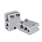 Upgrade Metal Volcano Heater Block Hotend Head For E3D Hotend V6 Extruder PT100
