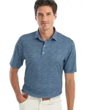 johnnie-O Squirly Printed Polo Lake/S Blue