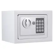Fireproof Small Safe Box Digital Electronic Security Safe Box White