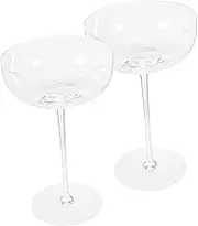 2pcs Wine Glasses Balloon Goblet for Red Wine Elegant Stem Glasses for Parties Present for Women Versatile Drinkware for All Occasions