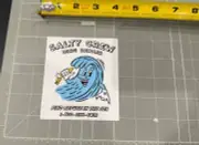 SALTY CREW Sticker Surfboard Repair Ding Repair Find Refuge in The Sea