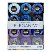 Wonderfil Celestial Eleganza Variegated #8 Perle Cotton Quilting Sewing Craft