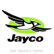 Jayco Sticker 290mm Long - HIGH QUALITY Caravan Decal Logo Trailer Camper