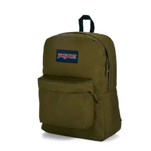 jansport  superbreak puls 26L 單邊水壺 電腦隔層 軍綠色後背包