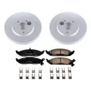 PowerStop Disc Brake Kit - Front - Fits Chrysler Cirrus 1995-2000, Chrysler Sebr (for: Chrysler)