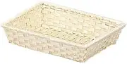 Basket White Bamboo Small 40061