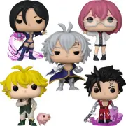 Funko POP! Animation Seven Deadly Sins Set of 5