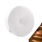LED PIR Motion Sensor Light Wireless Cabinet Closet Staircase Lamp Rechargeable