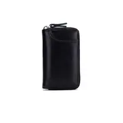 Men Leather Car Key Bag Coin Bag Wallet