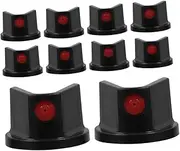 CHICAMPERA 15pcs Splashproof Spray Paint Nozzle Tips for Artists Leak Prevention Caps for Cans for Creative Graffiti and Various Painting Needs